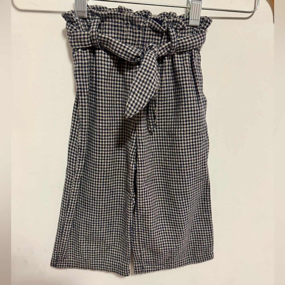 Zara Toddler Checkered Pants